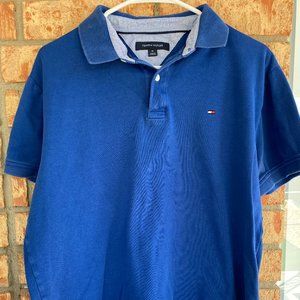 Tommy Hilfiger Blue Polo (Medium)